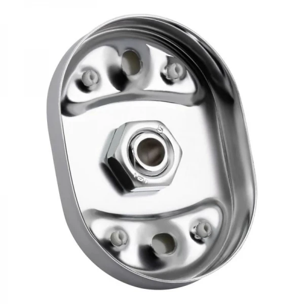 Полка универсальная Lidz Oreo 0902 стеклянная (52*16 см) LDORE0902CRM22179 Chrome