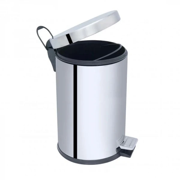 Відро для сміття Lidz Oreo 0108 8 л LDORE0108CRM22255 Chrome