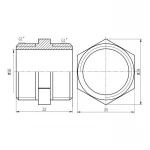 Ниппель SD Forte 1