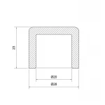Заглушка PPR Thermo Alliance 20