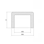 Заглушка PPR Thermo Alliance 32