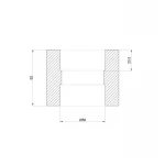 Муфта PPR Thermo Alliance 50