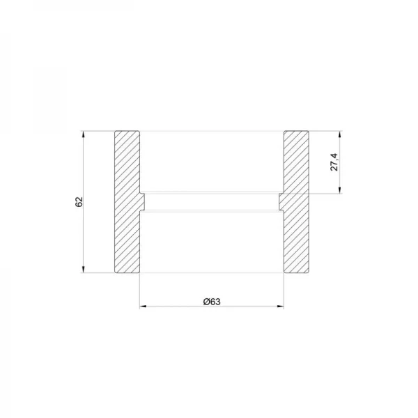 Муфта PPR Thermo Alliance 63
