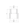 Муфта PPR Thermo Alliance 25х20