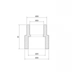 Муфта PPR Thermo Alliance 25х20