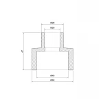 Муфта PPR Thermo Alliance 40х20