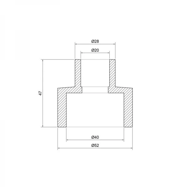 Муфта PPR Thermo Alliance 40х20