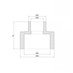 Муфта PPR Thermo Alliance 50х25