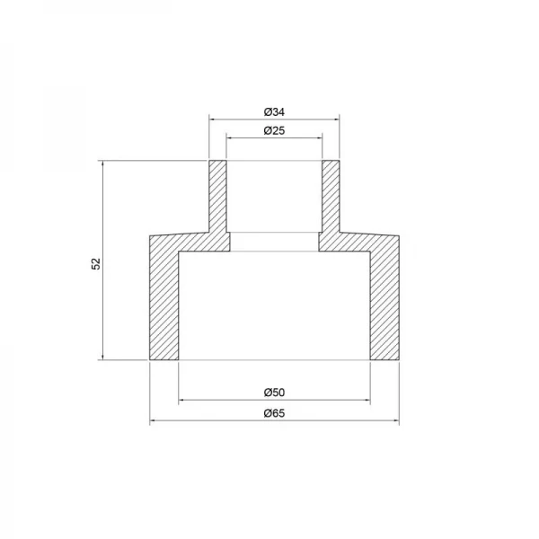 Муфта PPR Thermo Alliance 50х25