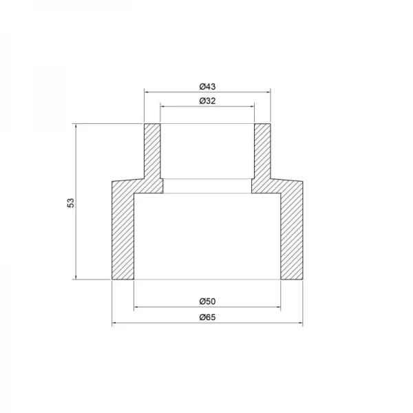 Муфта PPR Thermo Alliance 50х32
