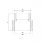 Муфта PPR Thermo Alliance 50х40