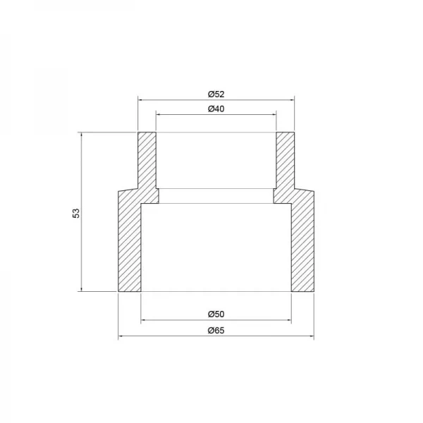 Муфта PPR Thermo Alliance 50х40