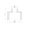Муфта PPR Thermo Alliance 63х25