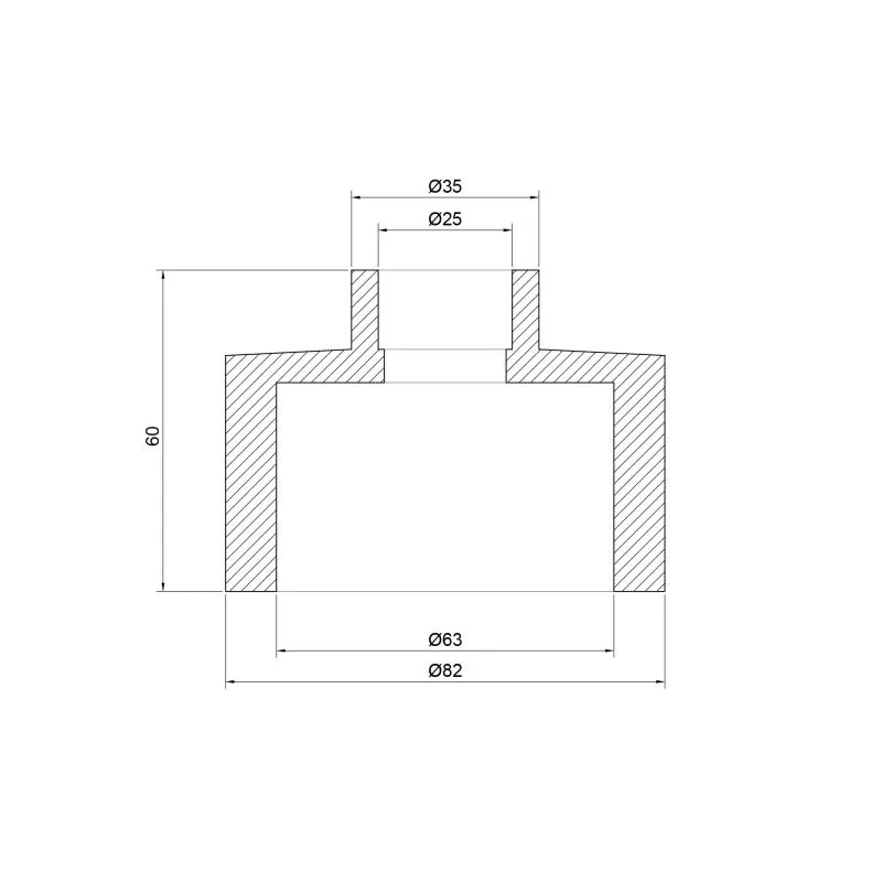 Муфта PPR Thermo Alliance 63х25