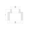 Муфта PPR Thermo Alliance 63х40