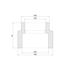 Муфта PPR Thermo Alliance 63х50