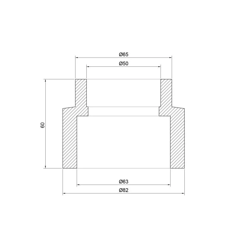 Муфта PPR Thermo Alliance 63х50
