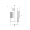 Муфта PPR Thermo Alliance 25х3/4