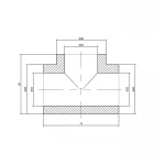 Тройник PPR Thermo Alliance 32