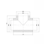 Тройник PPR Thermo Alliance 63