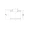 Тройник PPR Thermo Alliance 110х75х110