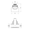 Тройник PPR Thermo Alliance 25х3/4
