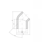 Уголок PPR Thermo Alliance 25, 45°