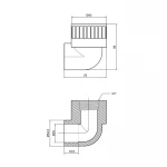 Уголок PPR Thermo Alliance 25х3/4