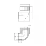 Уголок PPR Thermo Alliance 32х1