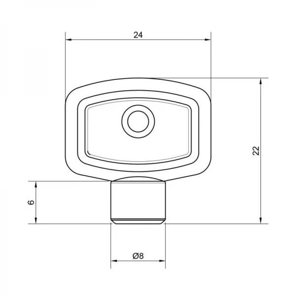 Ключ под кран Маевского SD Plus SD197Z