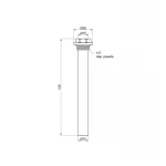 Штуцер для выносного датчика SD Plus 140х13х1/2