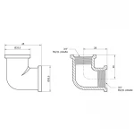 Уголок Icma 3/4