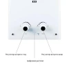 Колонка газовая дымоходная Thermo Alliance JSD20-10GE 10 л панель из стекла White