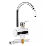 Проточный кран-водонагреватель кухонный для кухни Lidz Warm 058 LDWAR058WCR24985 White / Chrome