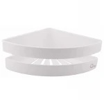Полка угловая Qtap Police пластиковая QTPL01 White
