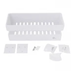 Полка универсальная Qtap Police пластиковая QTPL02 White