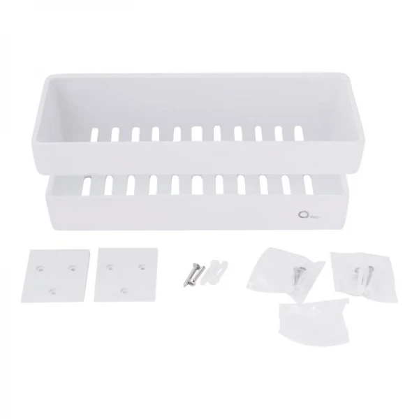 Полка универсальная Qtap Police пластиковая QTPL02 White