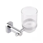 Стакан с держателем Qtap Liberty настенный QTLIBCRM1158 Chrome