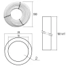 Труба PE-AL-PERT Icma 20х2 мм, 100 м №P199/197