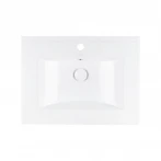 Раковина Qtap Albatross 600х460х180 White с донным клапаном QT01113060CW