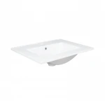 Раковина Qtap Albatross 600х460х180 White с донным клапаном QT01113060CW