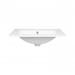 Раковина Qtap Albatross 600х460х180 White с донным клапаном QT01113060CW