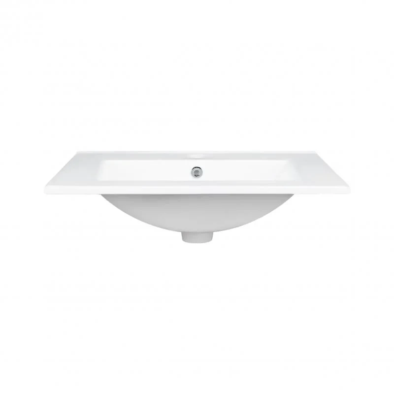 Раковина Qtap Albatross 600х460х180 White с донным клапаном QT01113060CW