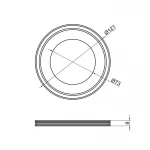 Манжет для унитаза TA Sewage 