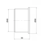Заглушка PPR канализационная TA Sewage 50