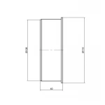 Заглушка PPR канализационная TA Sewage 110