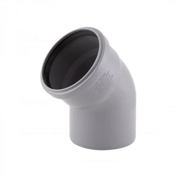 Колено PPR канализационное TA Sewage 110, 45°