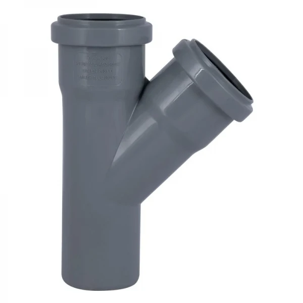 Тройник PPR канализационный TA Sewage 50, 45°