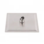 Душевая система универсальная Lidz Kubis 1030 на три потребителя (с изливом) (k35) LDKUB1030NKS28538 Nickel