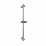 Душова стійка з тримачем універсальна Lidz Niagara 320 660 мм округла LDNIA320NKS28543 Nickel